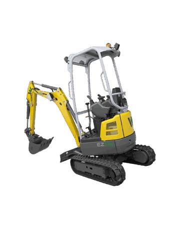Tracked Zero to Tall Excavator