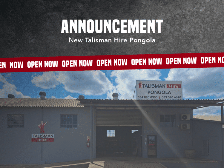Talisman Hire Pongola: New Branch Opens in Northern KwaZulu-Natal