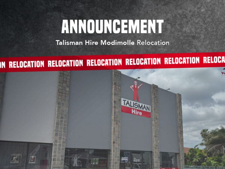 Talisman Hire Modimolle Relocates to New Address on Thabo Mbeki Drive
