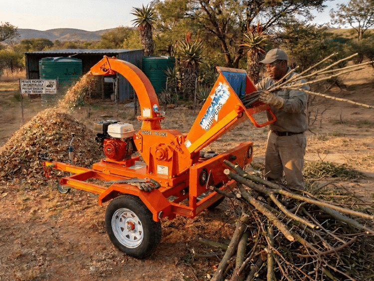 Chipping Machine Hire in South Africa: Clear Garden Waste Fast and Keep Every Site Professional