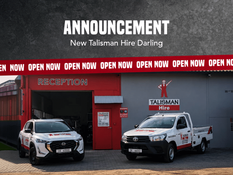 Talisman Hire Darling Now Open in the Western Cape